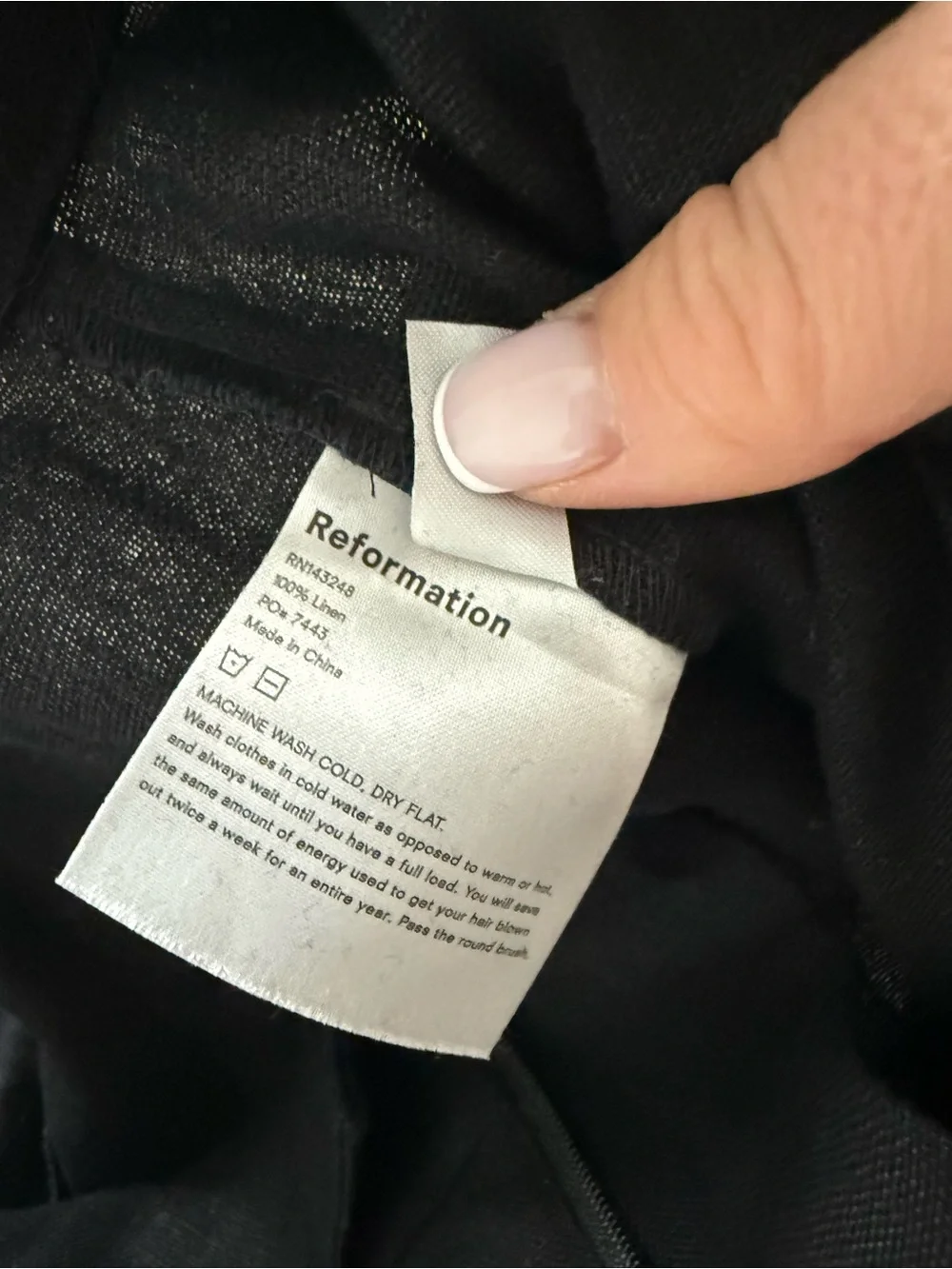 Reformation Jackie linen pants Size 4